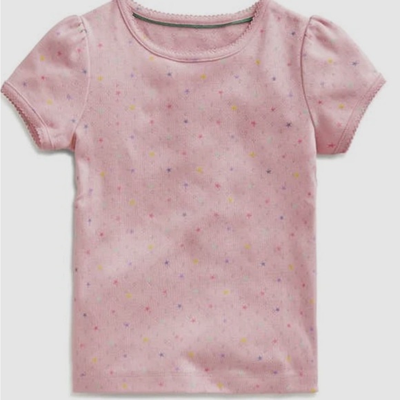 Girl’s Bundle Mini Boden Pointelle Tops - Picture 14 of 15